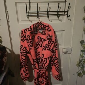 PINK Victoria's Secret Coral and Black Robe